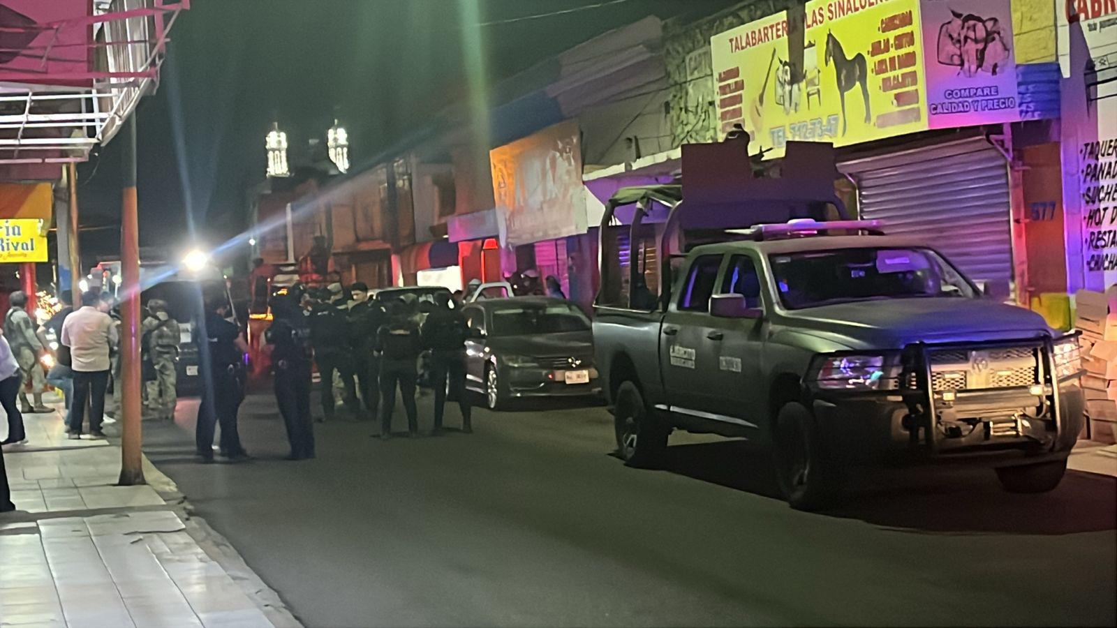 $!Ataque armado deja cuatro mujeres asesinadas en la zona del Mercadito, en Culiacán