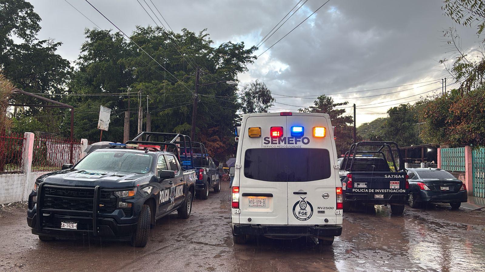 $!Asesinan a un hombre al interior de su domicilio en San Pedro, Navolato