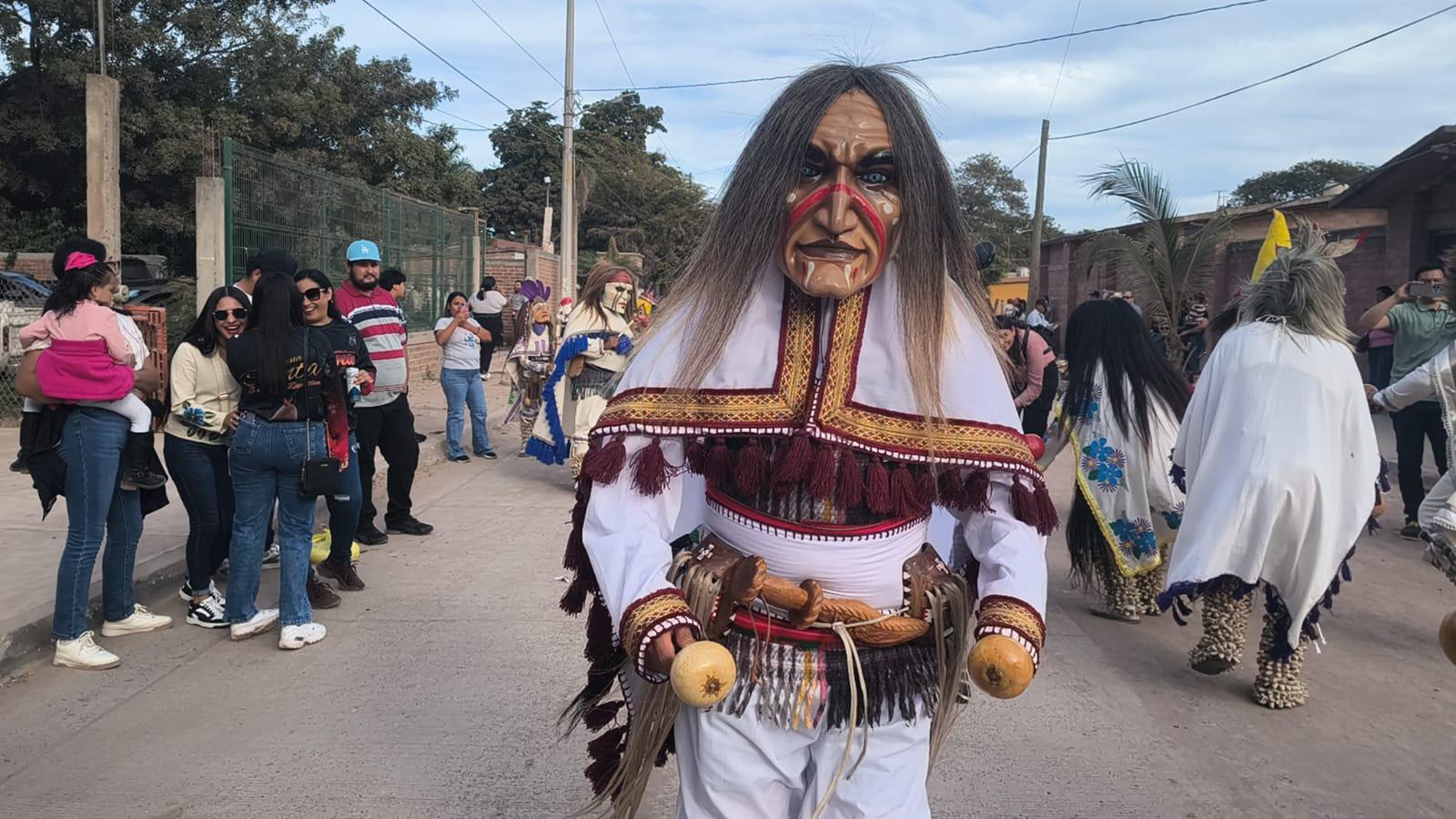 $!Celebran el primer ‘conti’ yoreme de la Cuaresma 2026 en San Miguel Zapotitlán