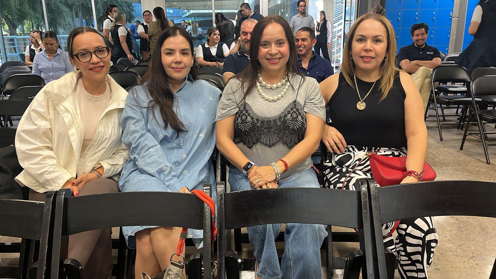 $!Lluvia Piña, Daisy Dávila, Ligia Cosío y Blanca González.