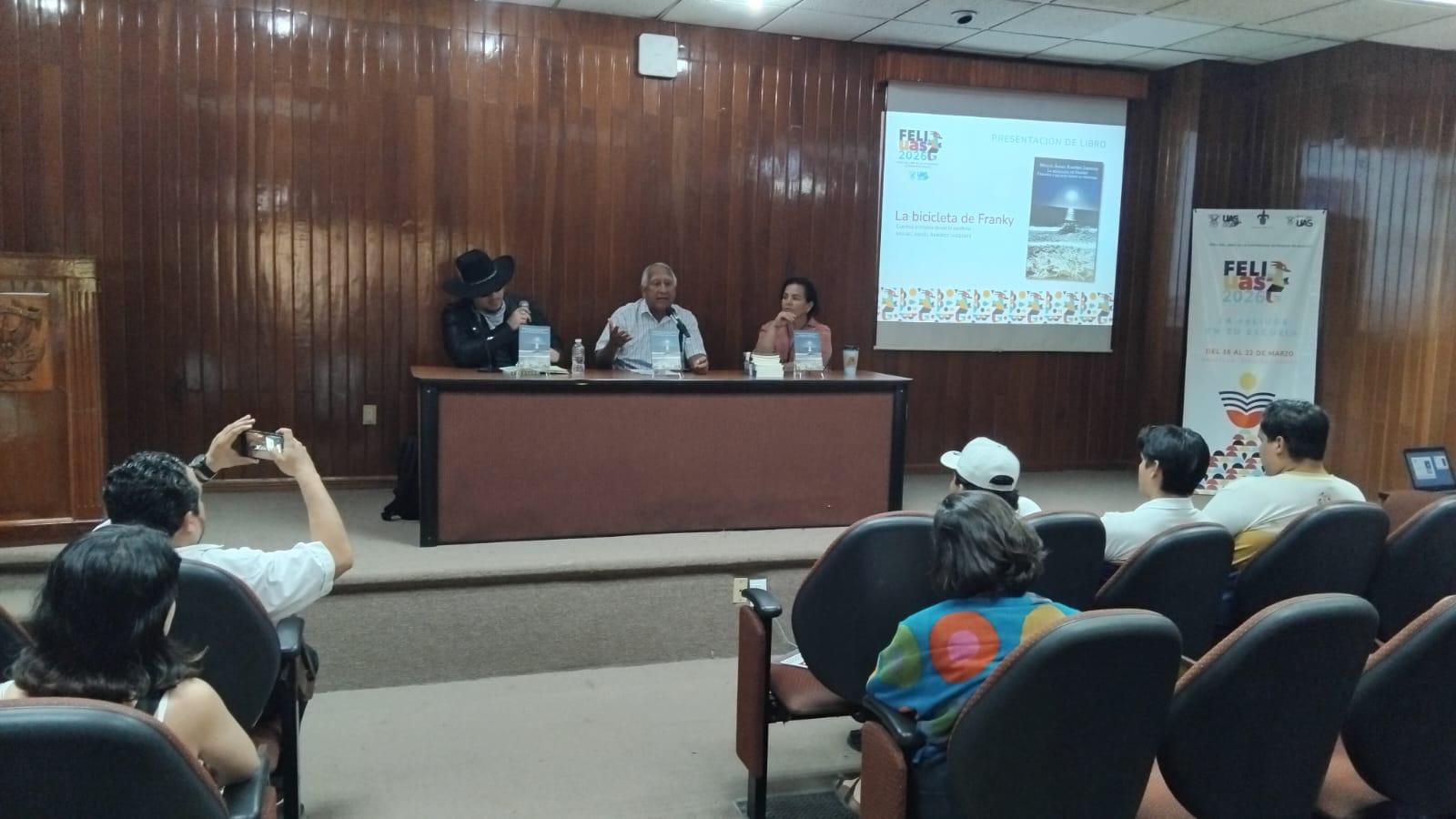 $!Presentan ‘La bicicleta de Franky’ en la FeliUAS 2026