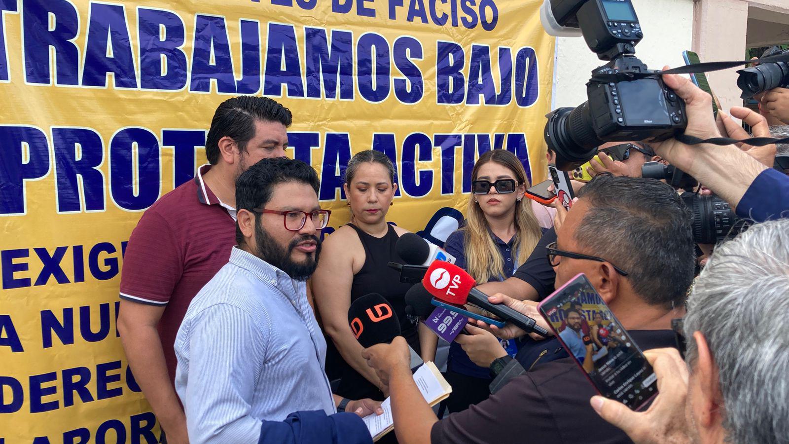 $!Personal docente de la Faciso trabaja bajo protesta activa para exigir respeto a sus derechos laborales