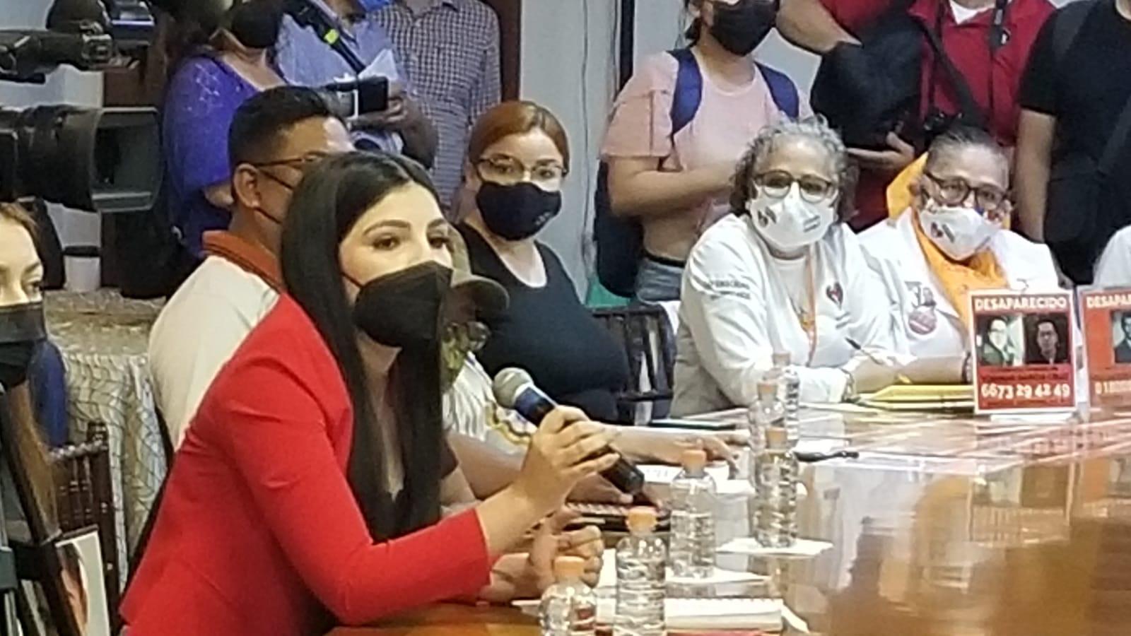 $!Ya no más desaparecidos, piden colectivos de Sinaloa; exponen sus exigencias ante el Gobernador Rocha Moya