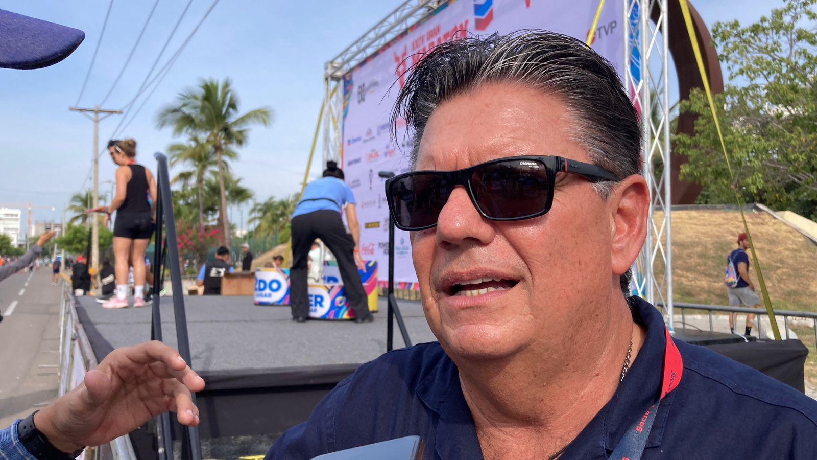$!Contento por resultados de Maratón Mazatlán, la gente contenta: Ismael Barros