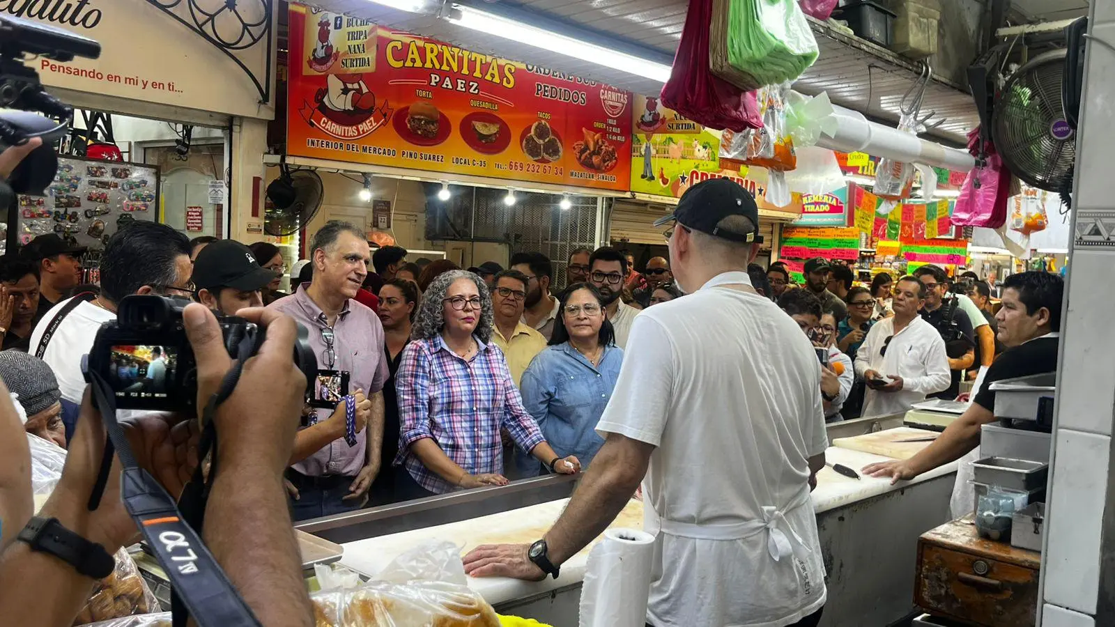 $!Tendrá Mercado Pino Suárez de Mazatlán nueva inversión: Gobernadora