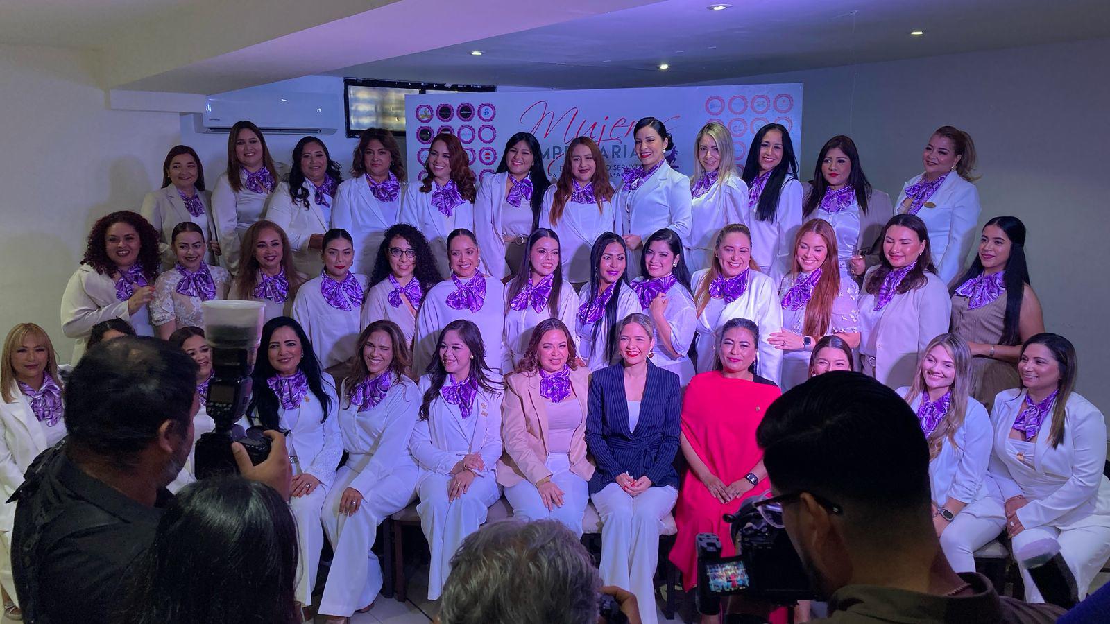 $!Rinde protesta Paola Álvarez como presidenta de la Comisión de Mujeres Empresarias de Canaco Mazatlán