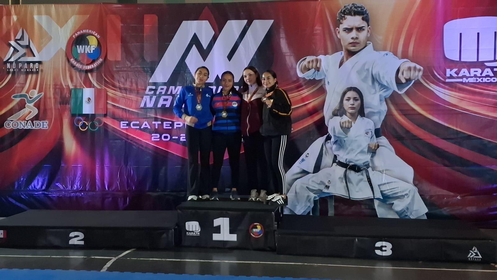 $!Cinco oros para Mazatlán, en el 32 Campeonato Nacional de Karate