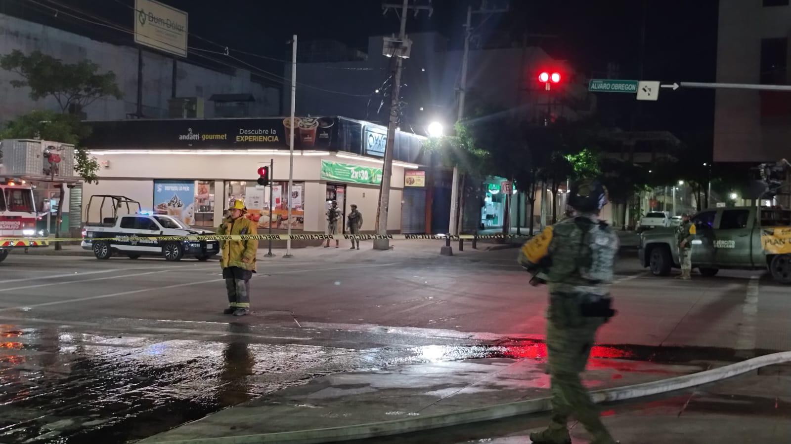 $!Incendio en edificio Clouthier fue por cafetera que quedó encendida