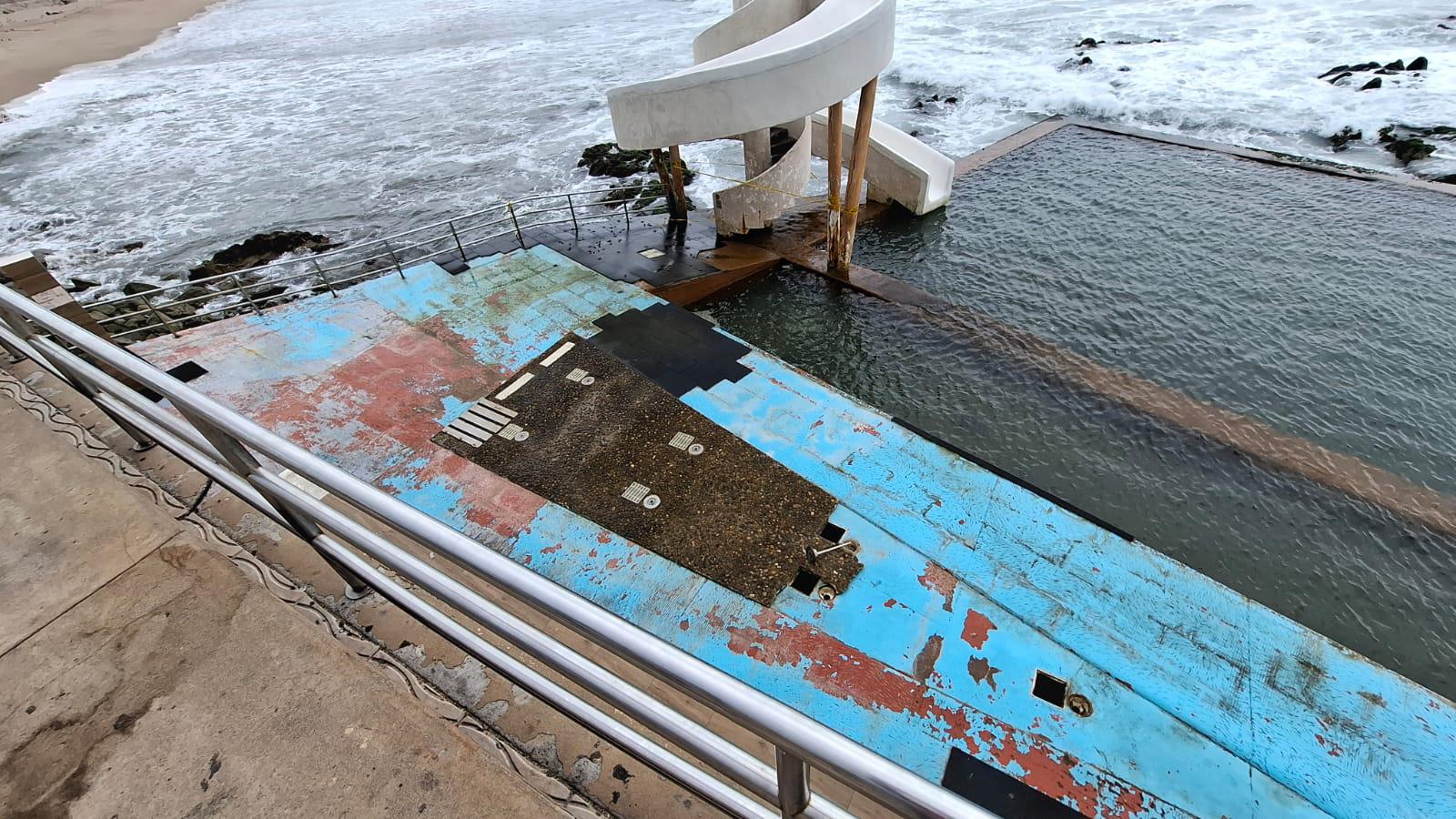 $!Se mantiene cerrada la Carpa Olivera por la alerta de lluvias para estos días