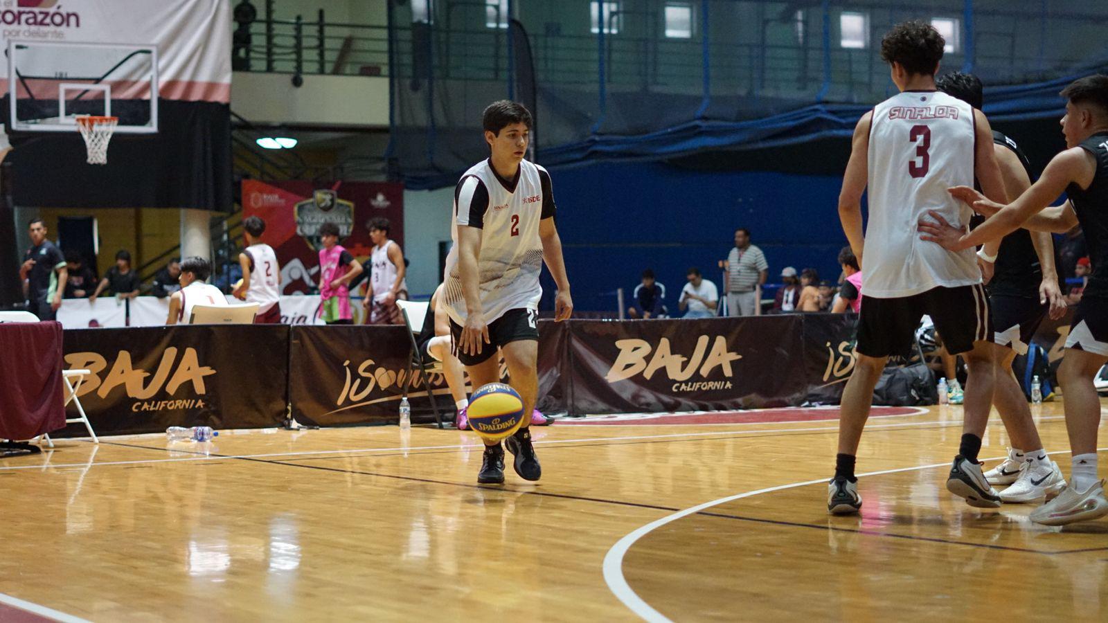 $!Sinaloa muestra gran nivel competitivo en el Macro Regional de Básquetbol 3x3 celebrado en Tijuana