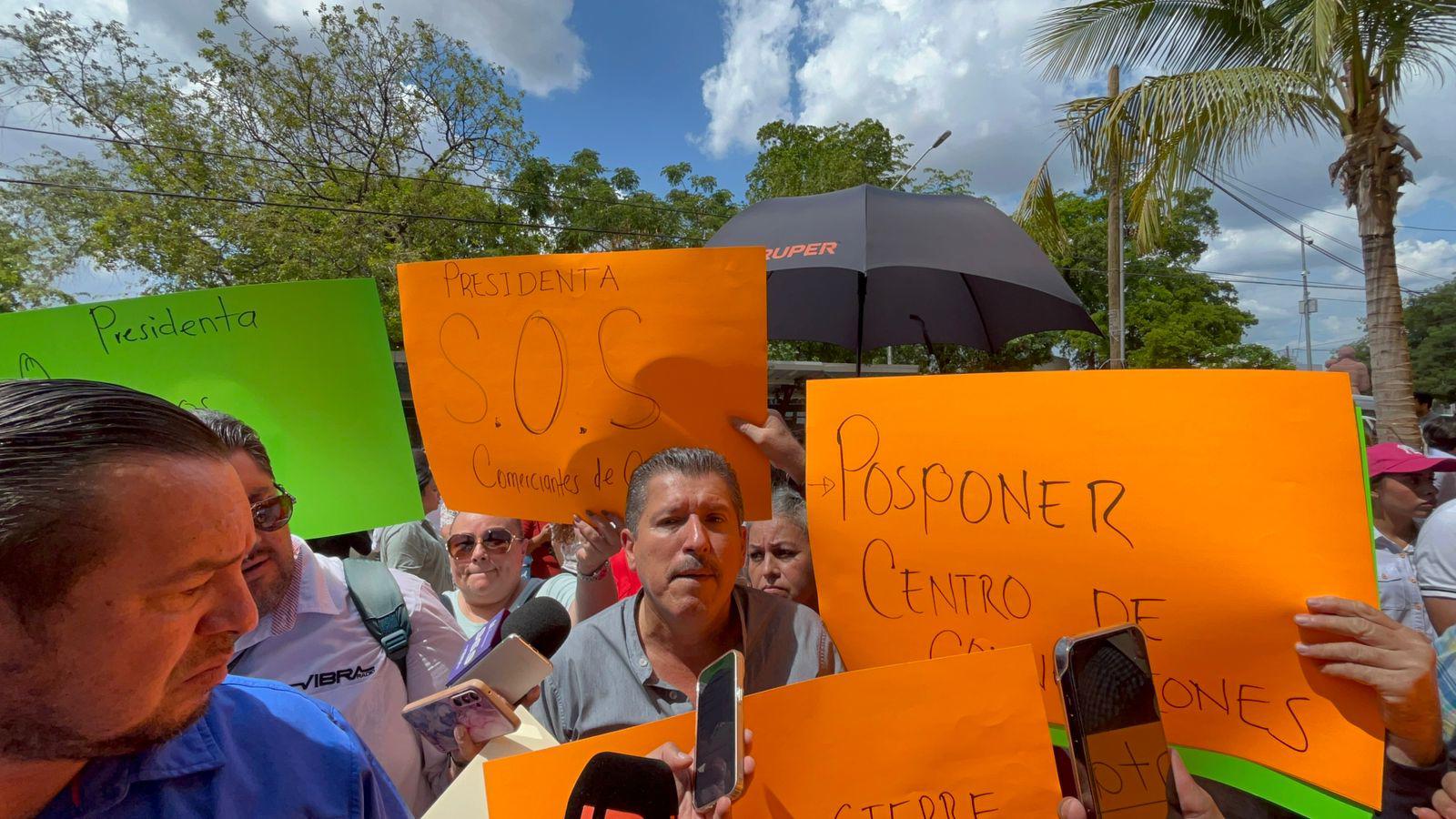 $!Comerciantes de Culiacán piden a Sheinbaum atienda crisis económica por violencia