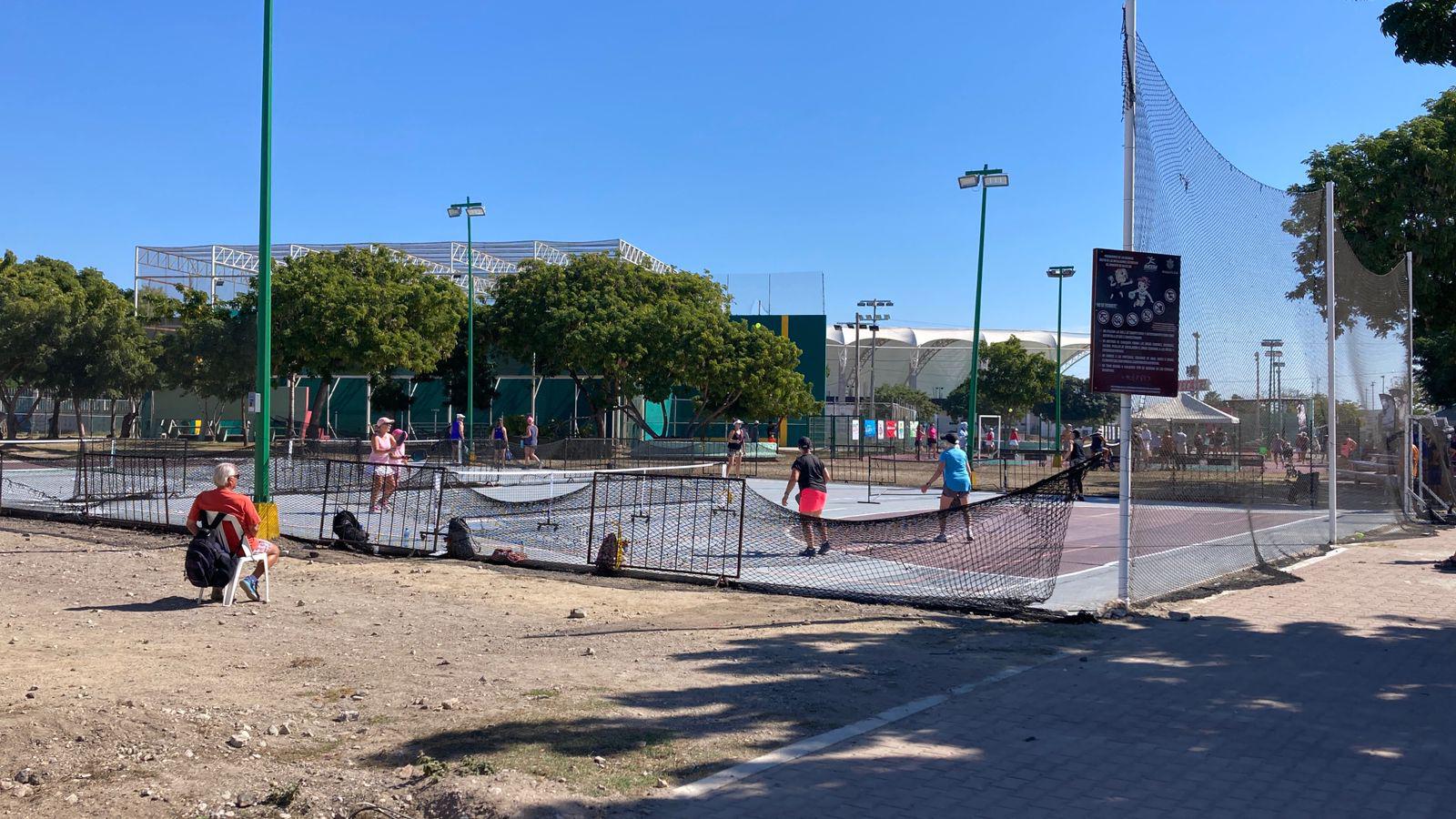 $!Duplas extranjeras marcan diferencia en Torneo Pickleball, en Mazatlán