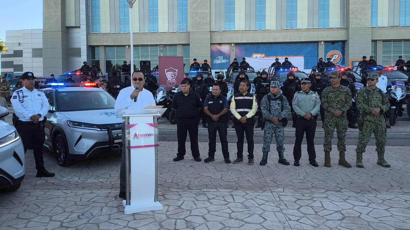 $!Con casi mil elementos, arranca operativo Guadalupe-Reyes en Ahome