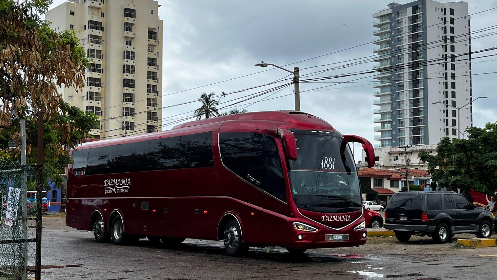 $!Reportan un 70% turismo de buses charteros en Mazatlán