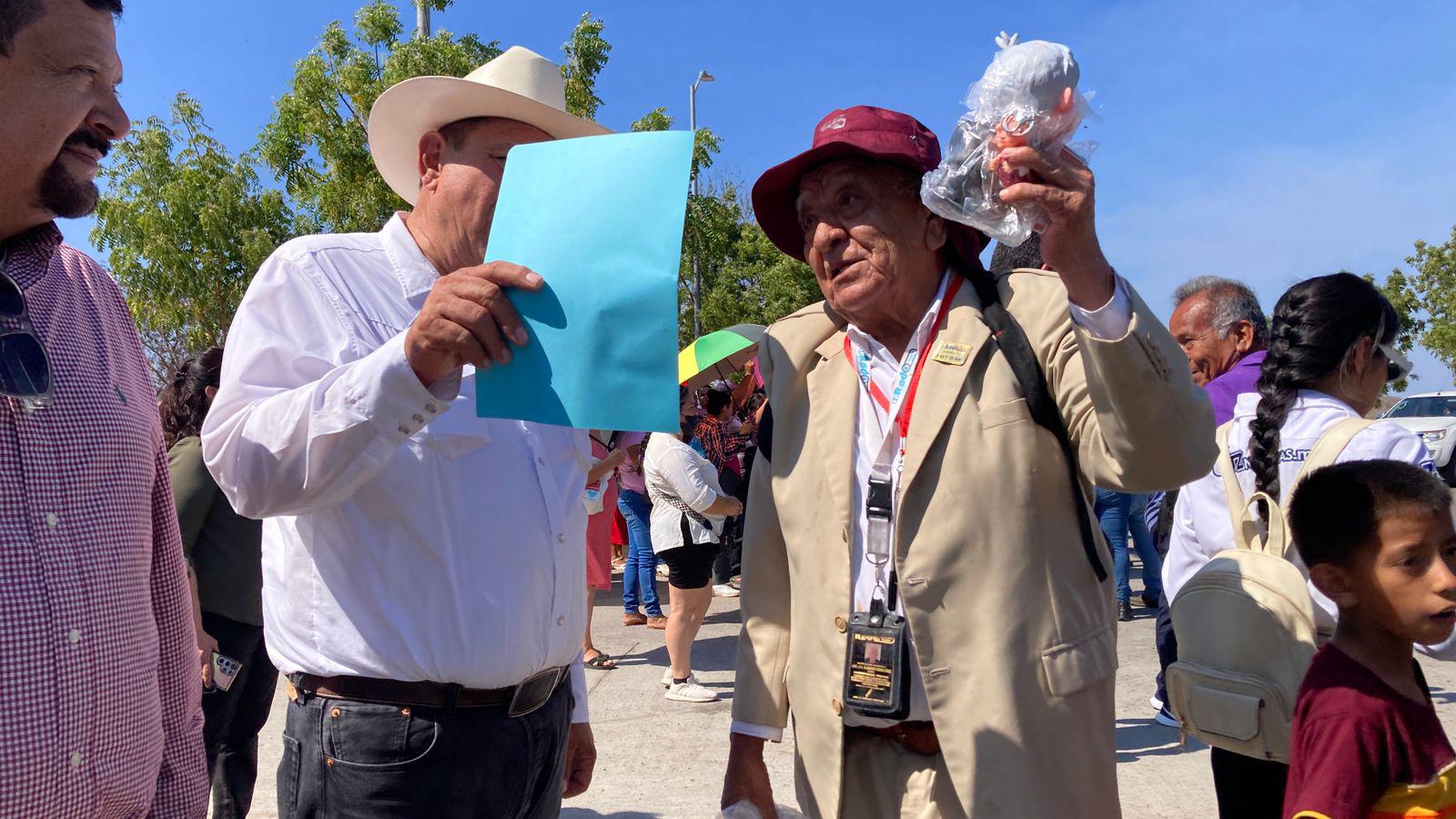 $!La ‘Amlomanía’ continúa vigente durante la visita de Claudia Sheinbaum a Mazatlán