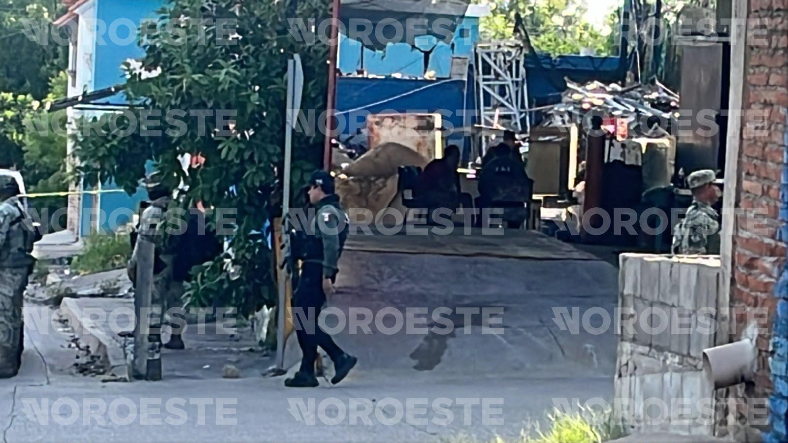 $!Disparan contra puesto de venta de fierro viejo en la colonia Díaz Ordaz, en Culiacán