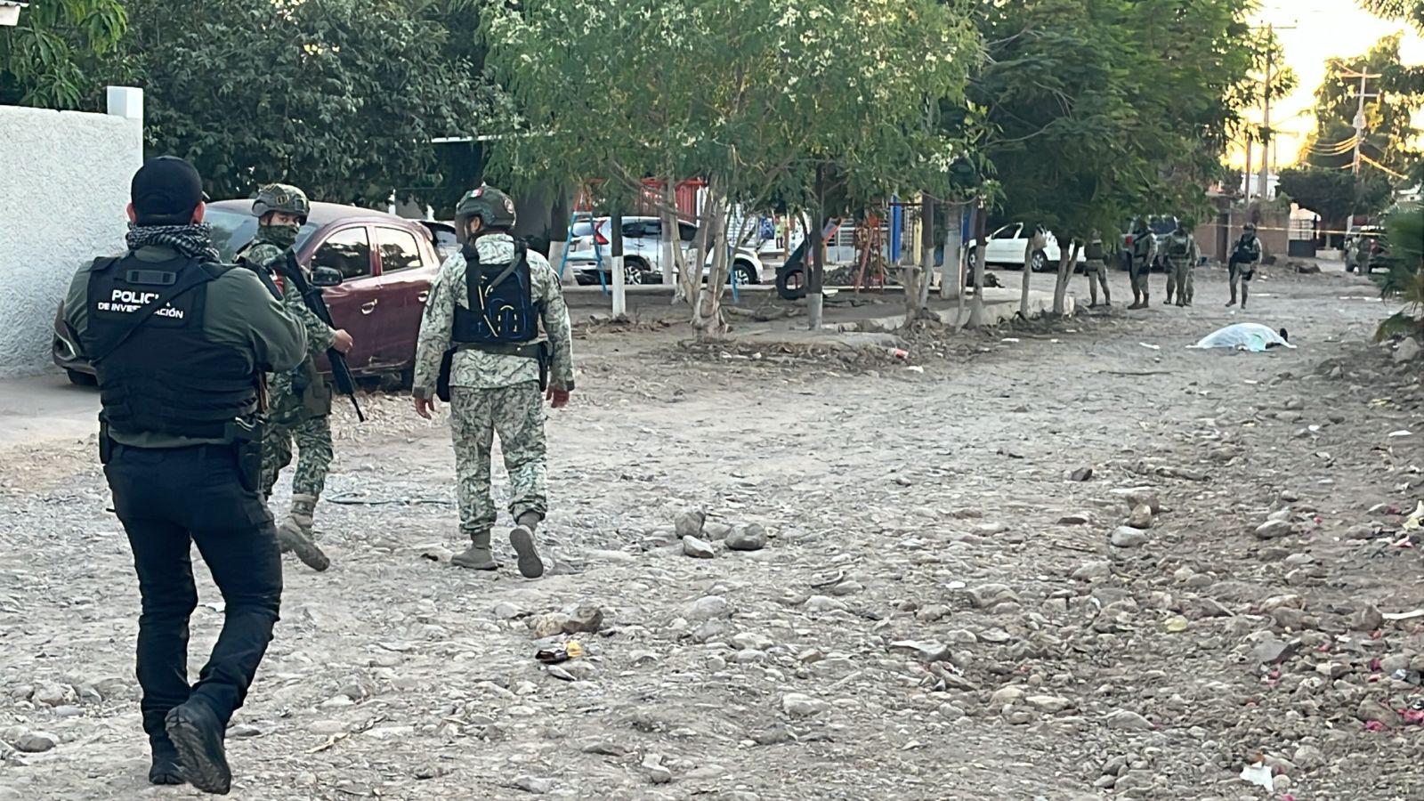 $!Ataque armado deja una mujer asesinada en la colonia Pemex, en Culiacán