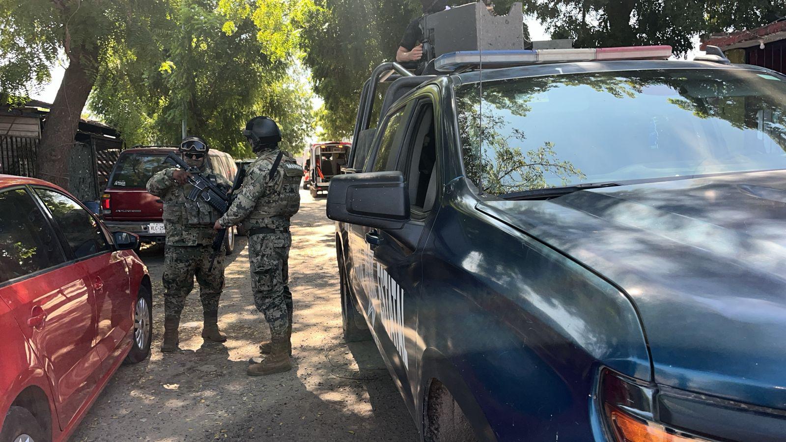 $!Ataque armado deja una menor de 14 años muerta y dos heridos en el fraccionamiento Santa Rocío, en Culiacán