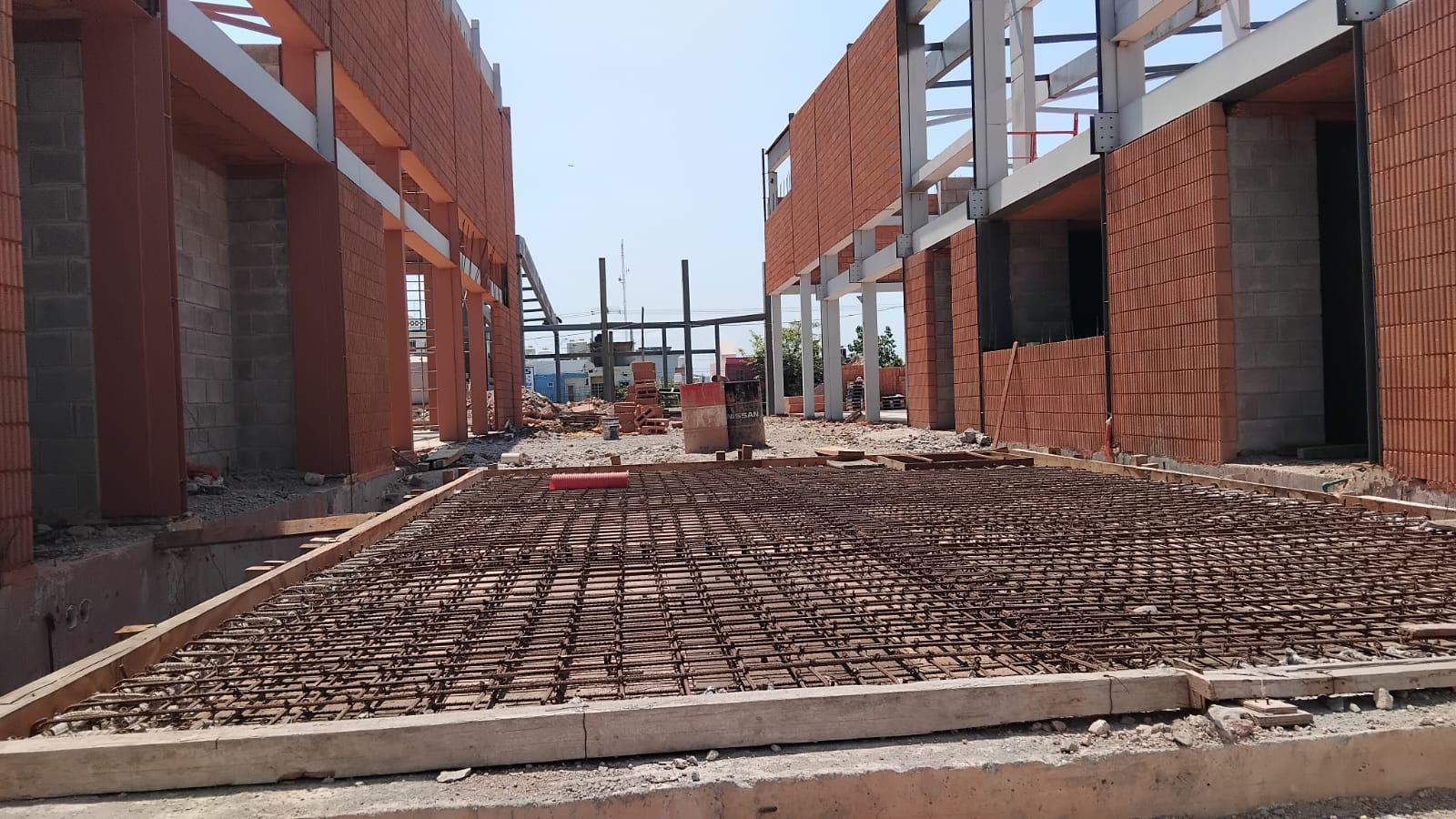 $!Retomarán obra del complejo deportivo Marco Verde en Mazatlán tras meses de pausa