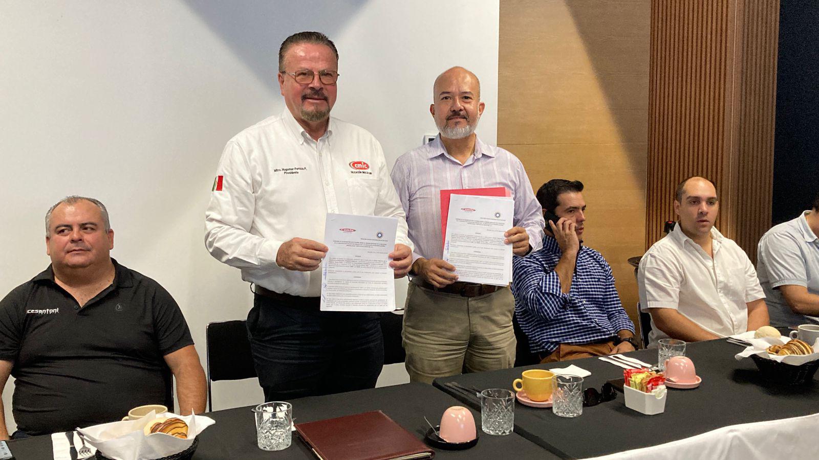 $!Constructores y desarrolladores inmobiliarios de Mazatlán firman acuerdo para mejorar sus negocios