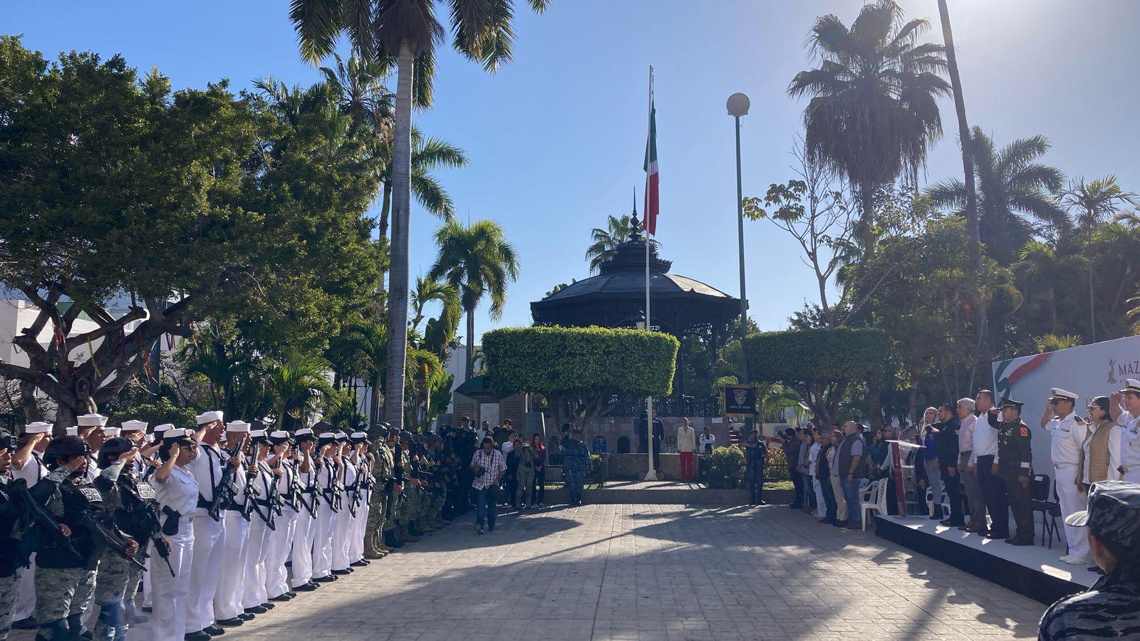 $!Celebran en Mazatlán el 87 aniversario de la Expropiación Petrolera en México