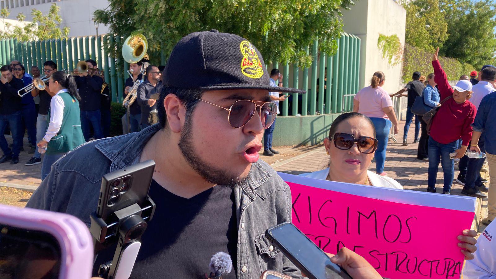 $!Personal de Hospital General de Mazatlán exige soluciones ante falta de insumos en visita de Claudia Sheinbaum