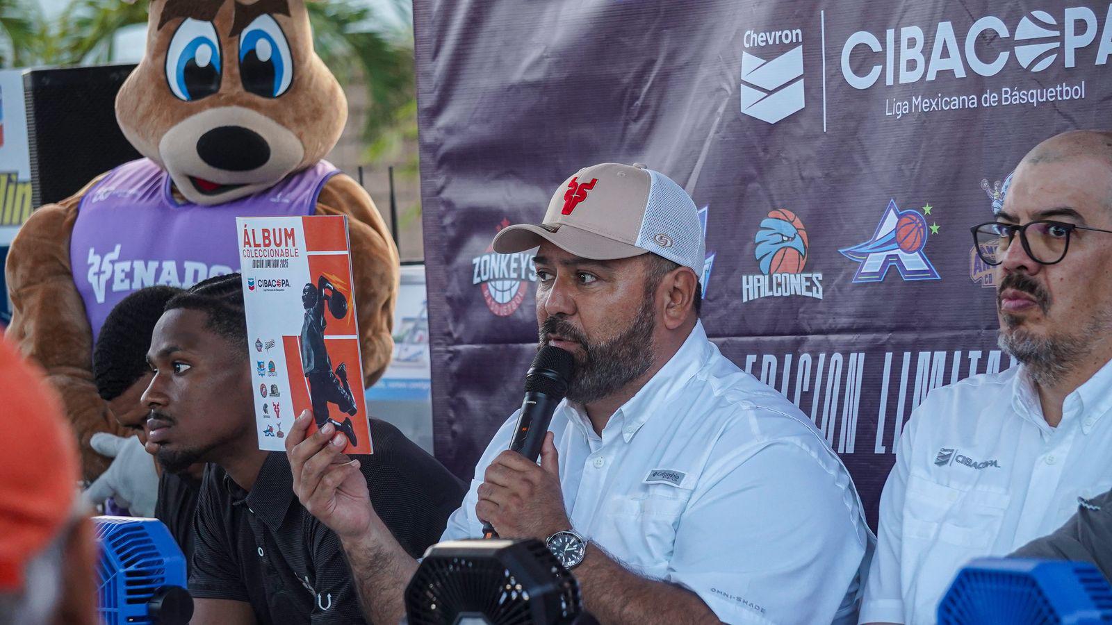 $!Lanzan álbum por los 25 años de la Liga Mexicana de Basquetbol Cibacopa