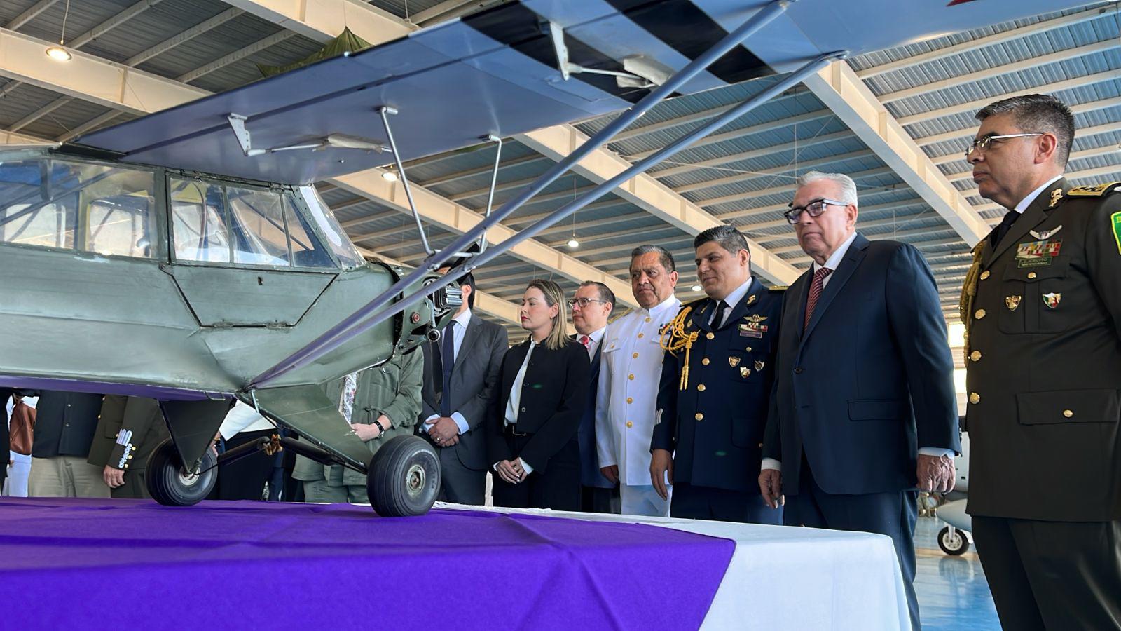 $!Autoridades celebran el 110 aniversario de la Fuerza Aérea Mexicana