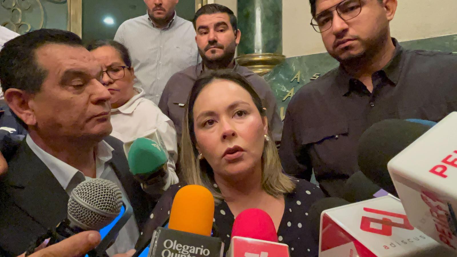 $!Gobernadora de Sinaloa llama a opositores de la planta de amoníaco a acudir a Culiacán para dialogar