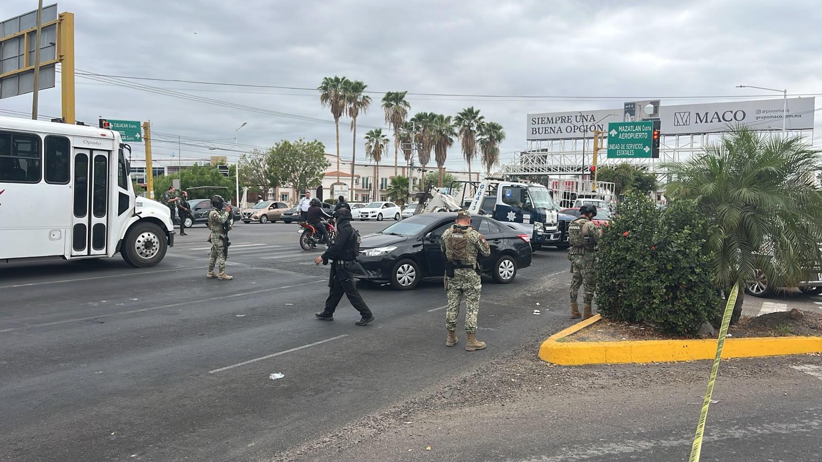 $!Persiguen y hieren a balazos a agente de Tránsito Municipal en Culiacán