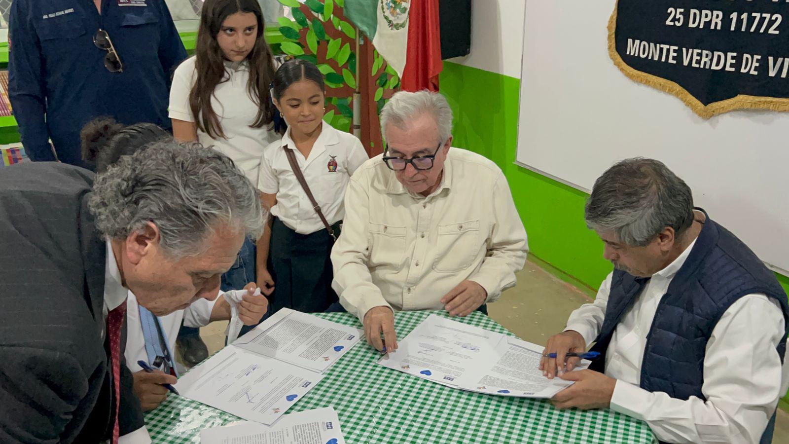 $!Firman CEDH y Fundación Checo Pérez convenio para impulsar cultura en Sinaloa