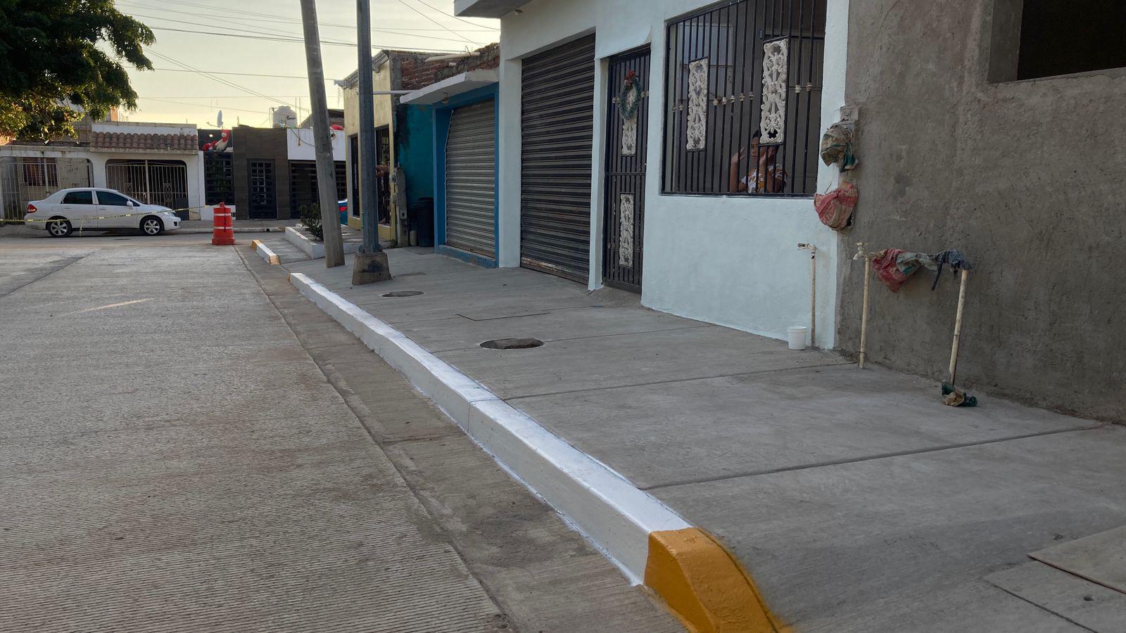 $!Reciben vecinos de El Progreso nueva pavimentación de calle por parte del Gobierno de Mazatlán