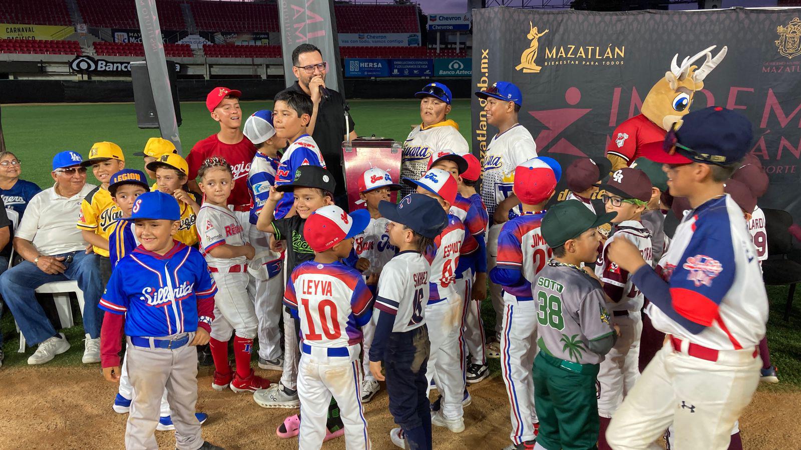 $!Arranca en Mazatlán el Torneo Nacional de Beisbol de Regiones Infantil Mayor y Escuelita