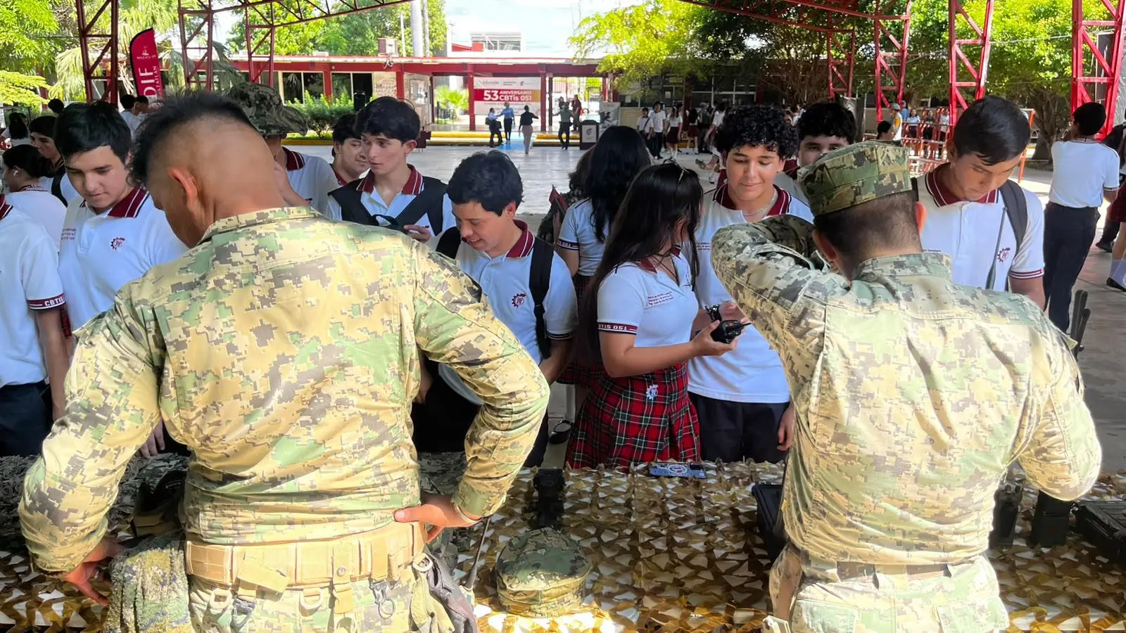 $!Buscan construir la paz desde las aulas del CBTIS 51, en Mazatlán