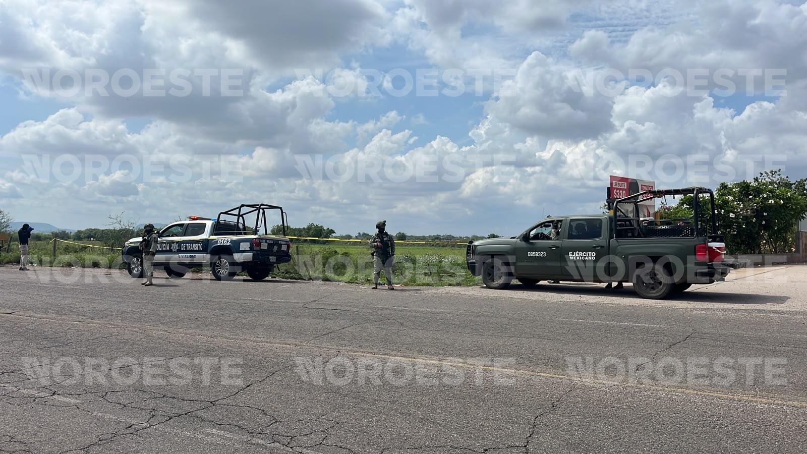 $!Localizan cuerpo de un hombre con impactos de bala en Bellavista, al norte de Culiacán