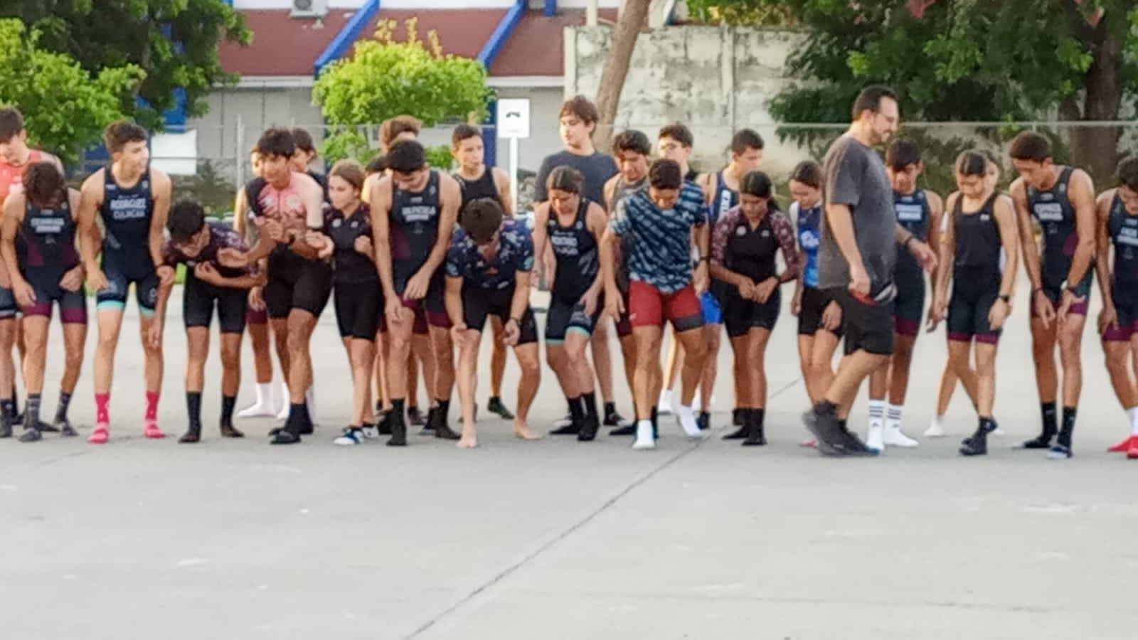 $!Realiza Selección de Triatlón de Sinaloa primera concentración en Mazatlán