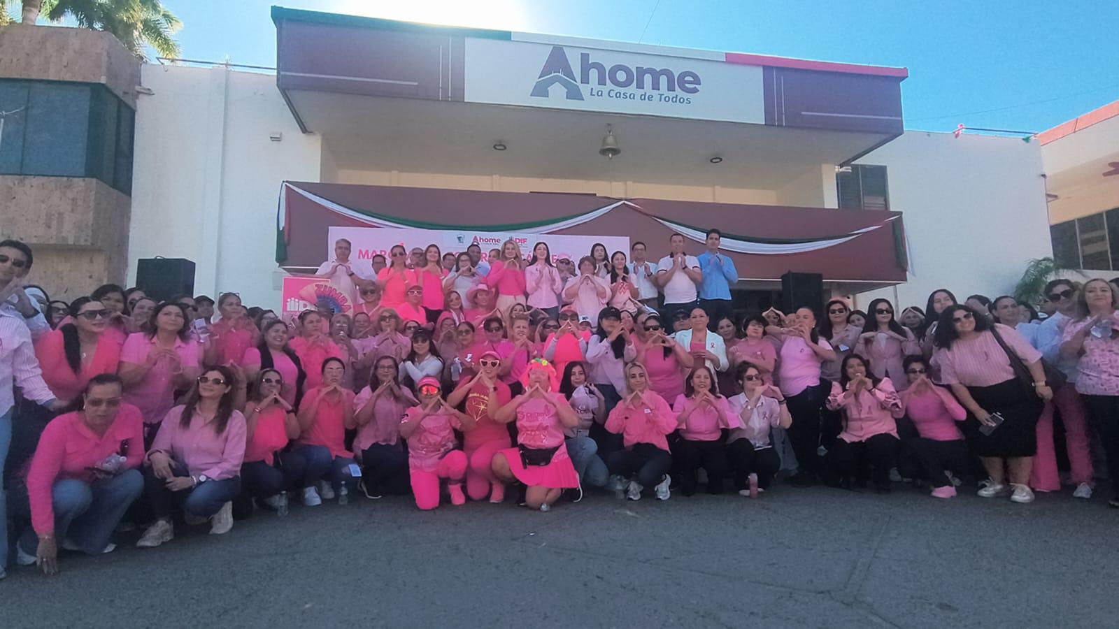 $!Organizan en Los Mochis la Marcha Rosa 2026 para generar conciencia sobre el cáncer de mama y su prevención