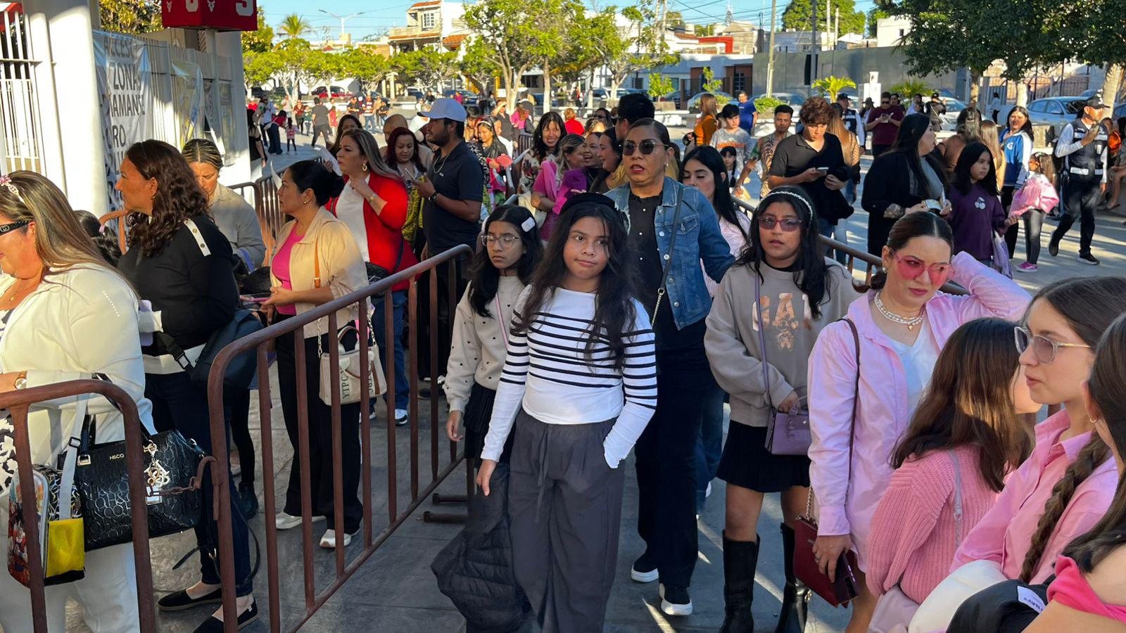 $!Blindan el Teodoro Mariscal previo a la presentación de Lara Campos en la Coronación Infantil