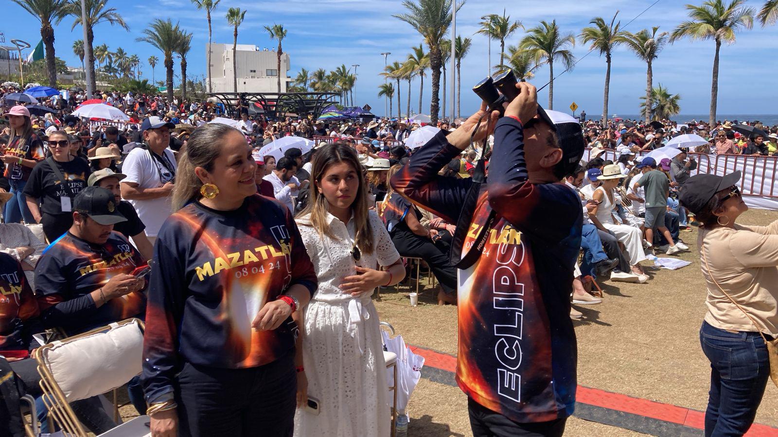 $!Eclipse Solar: A un año de que Mazatlán se convirtió en el centro del planeta