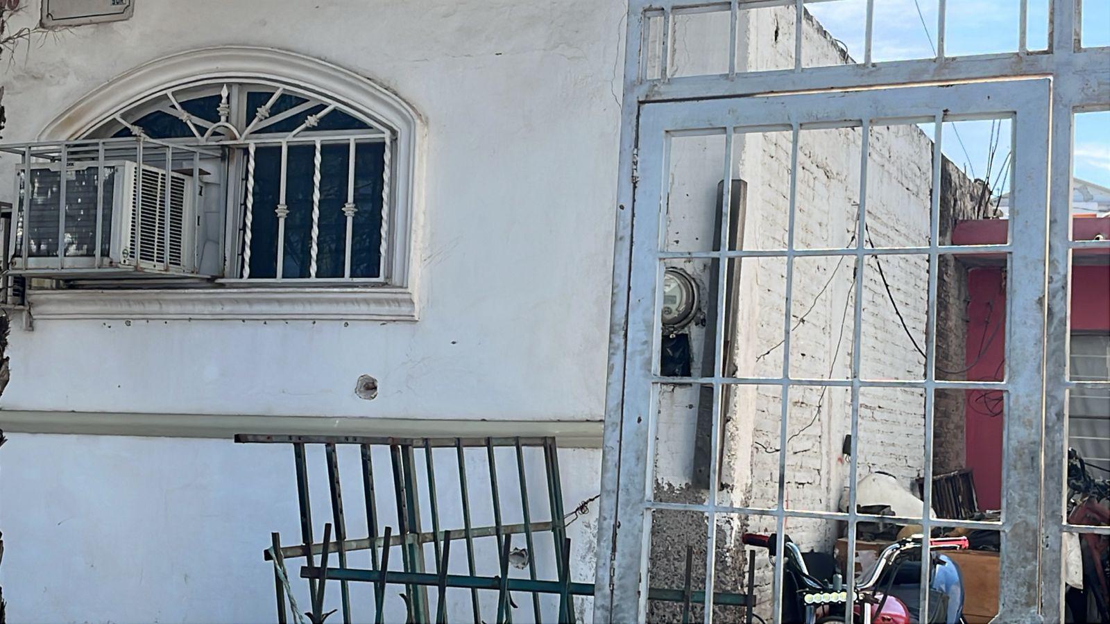 $!Balean un taller de motocicletas por la avenida Patria, en Culiacán