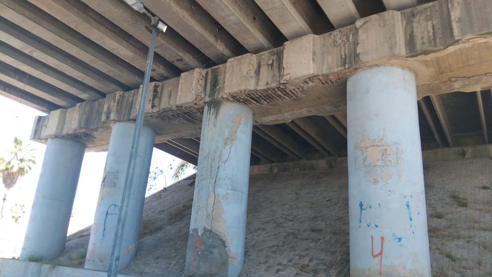 $!Advierte la Intercamaral de Mazatlán que los puentes de la Marina presentan fracturas
