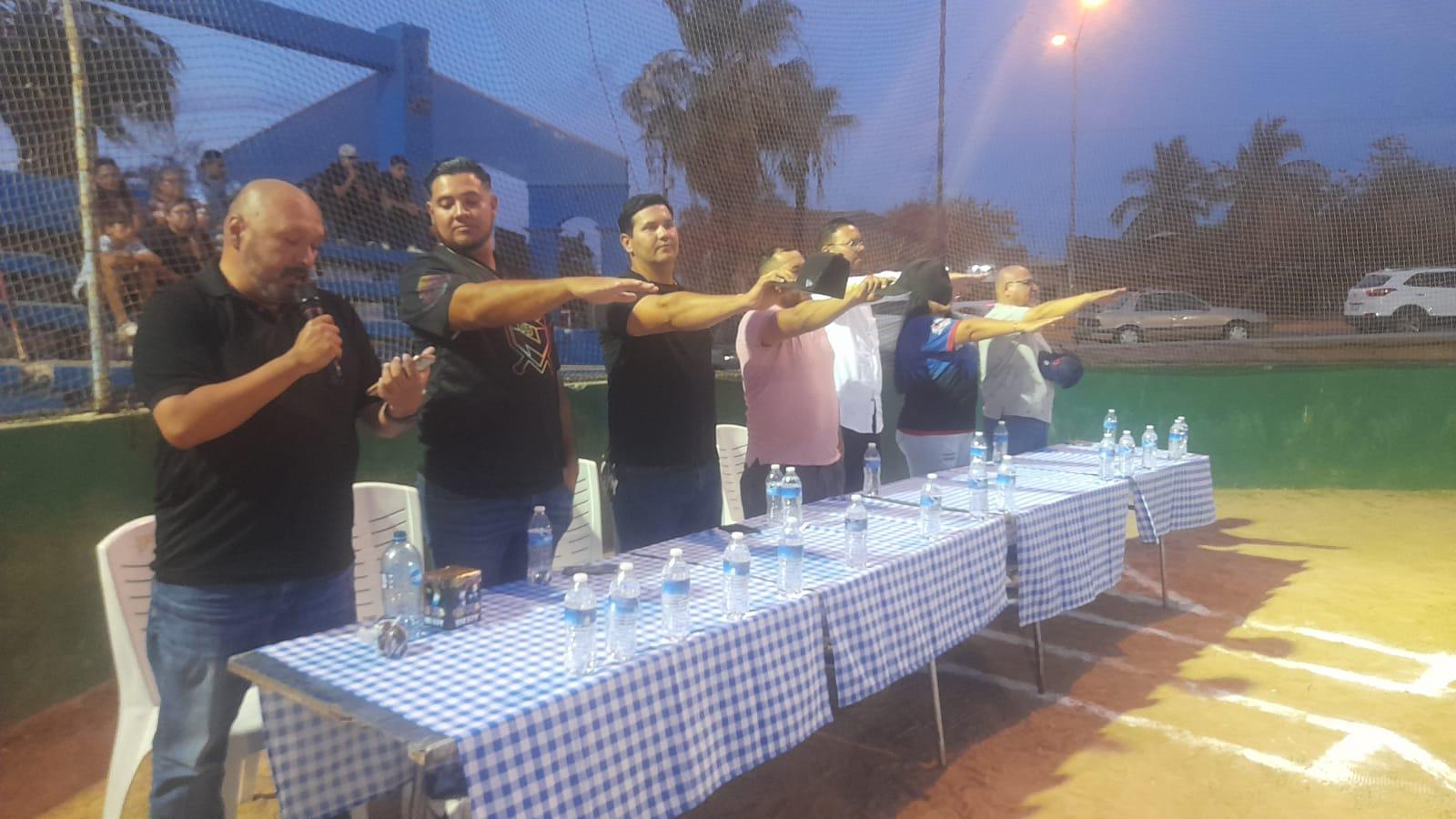 $!Se inaugura Liga de Softbol Femenil Nocturna Antonio Quintero Castañeda