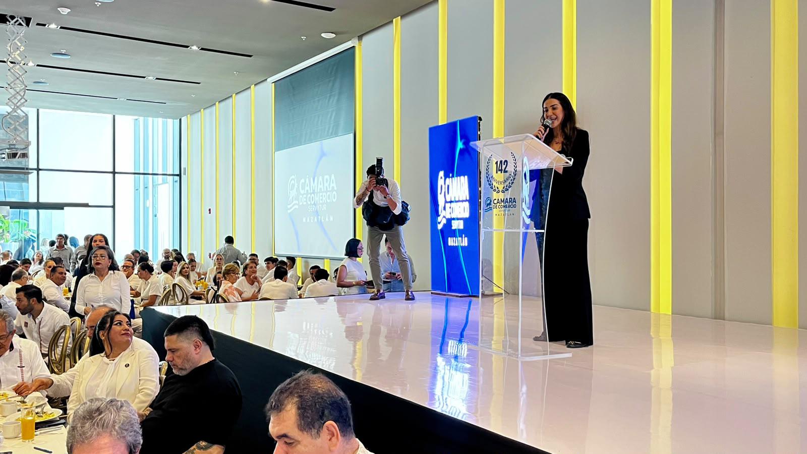 $!Celebra Canaco Mazatlán 142 años de historia y respaldo al comercio organizado