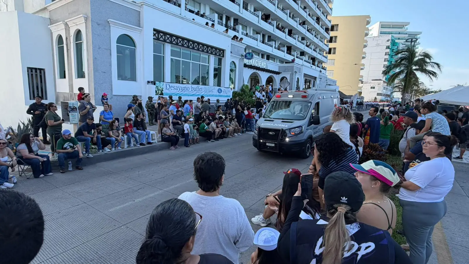 $!Reportan autoridades saldo blanco durante el Grito y desfile en Mazatlán