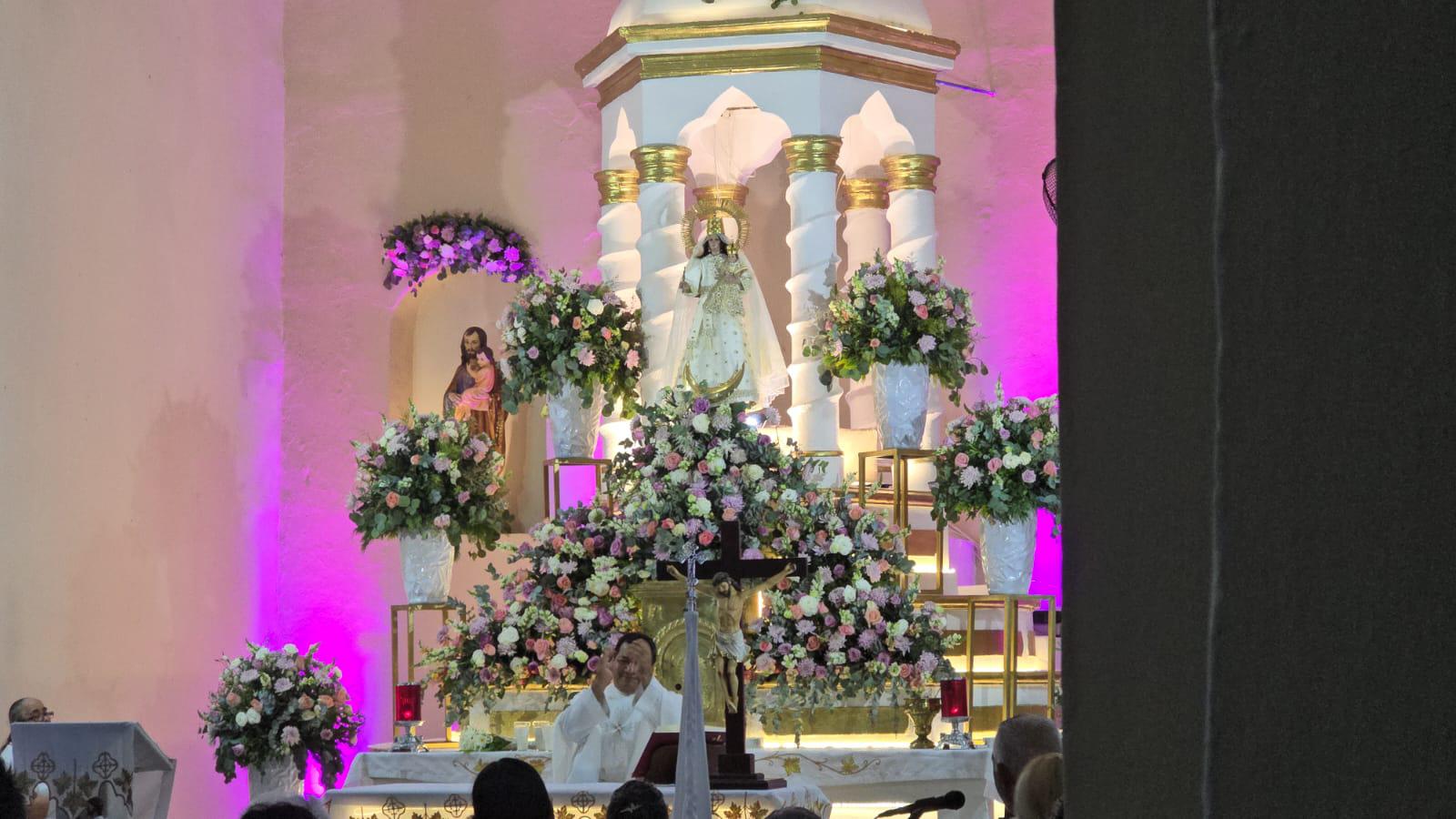 $!Celebran en Cacalotán, Rosario, la solemnidad de la Virgen de Loreto