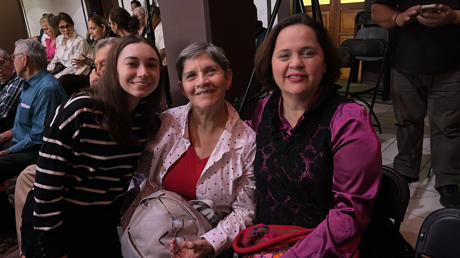 $!Lucía Ribeiro, Columba Norzagaray y Georgina Martínez.