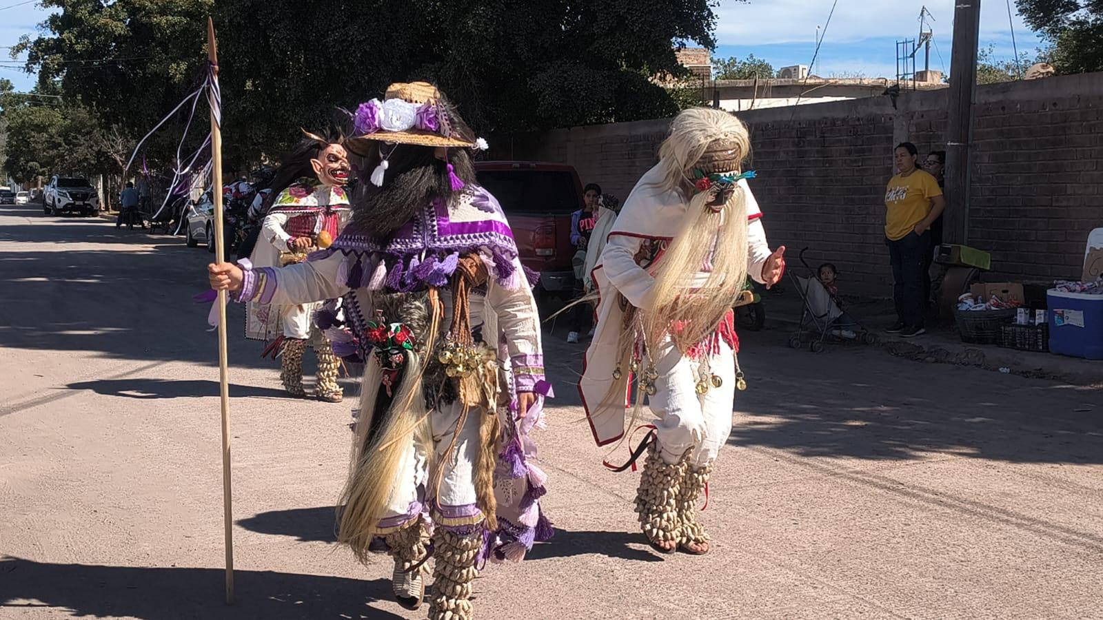$!Celebran el primer ‘conti’ yoreme de la Cuaresma 2026 en San Miguel Zapotitlán
