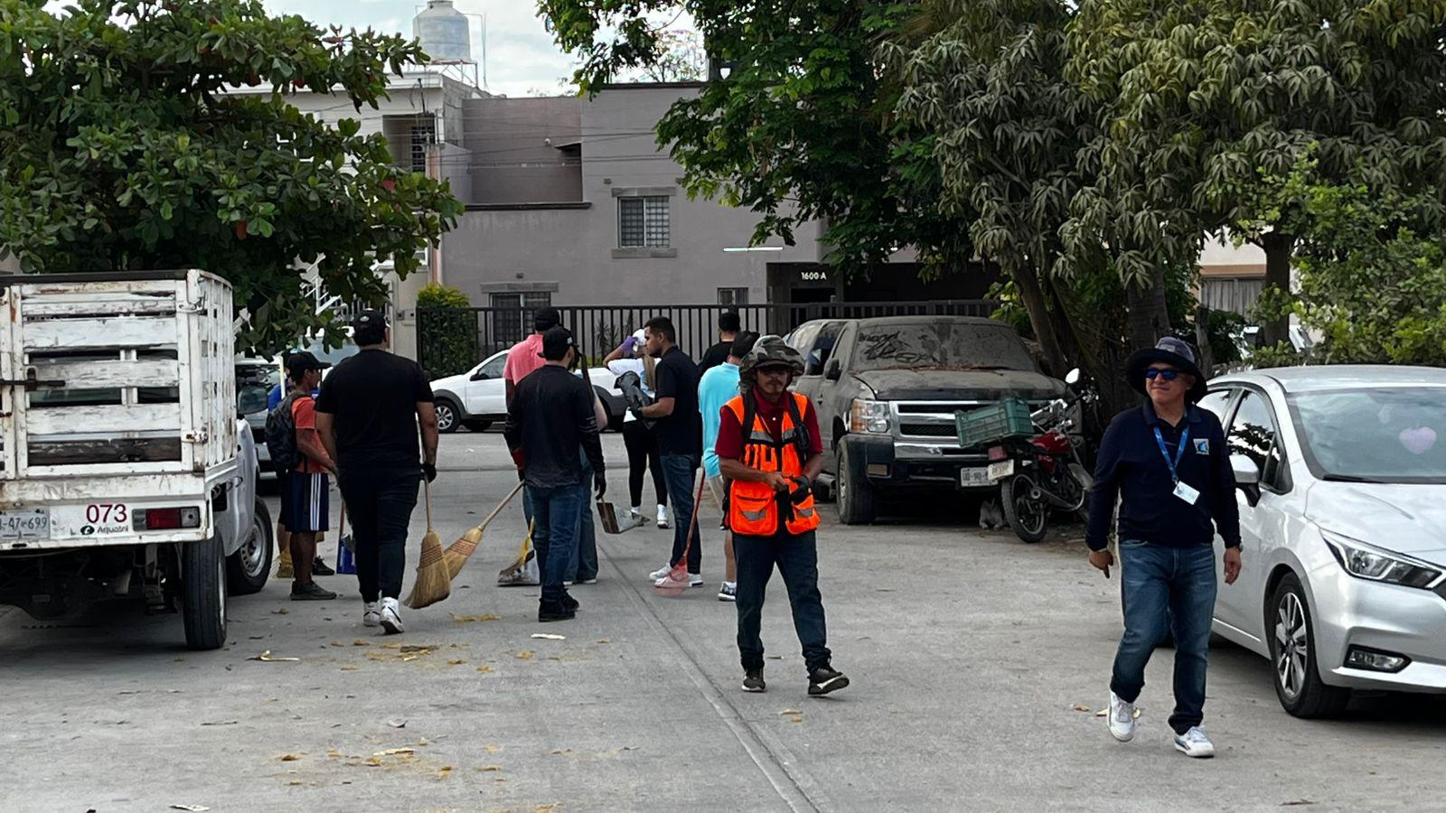 $!Mantiene Jumapam jornadas de limpieza en colonias de Mazatlán previo a la temporada de lluvia