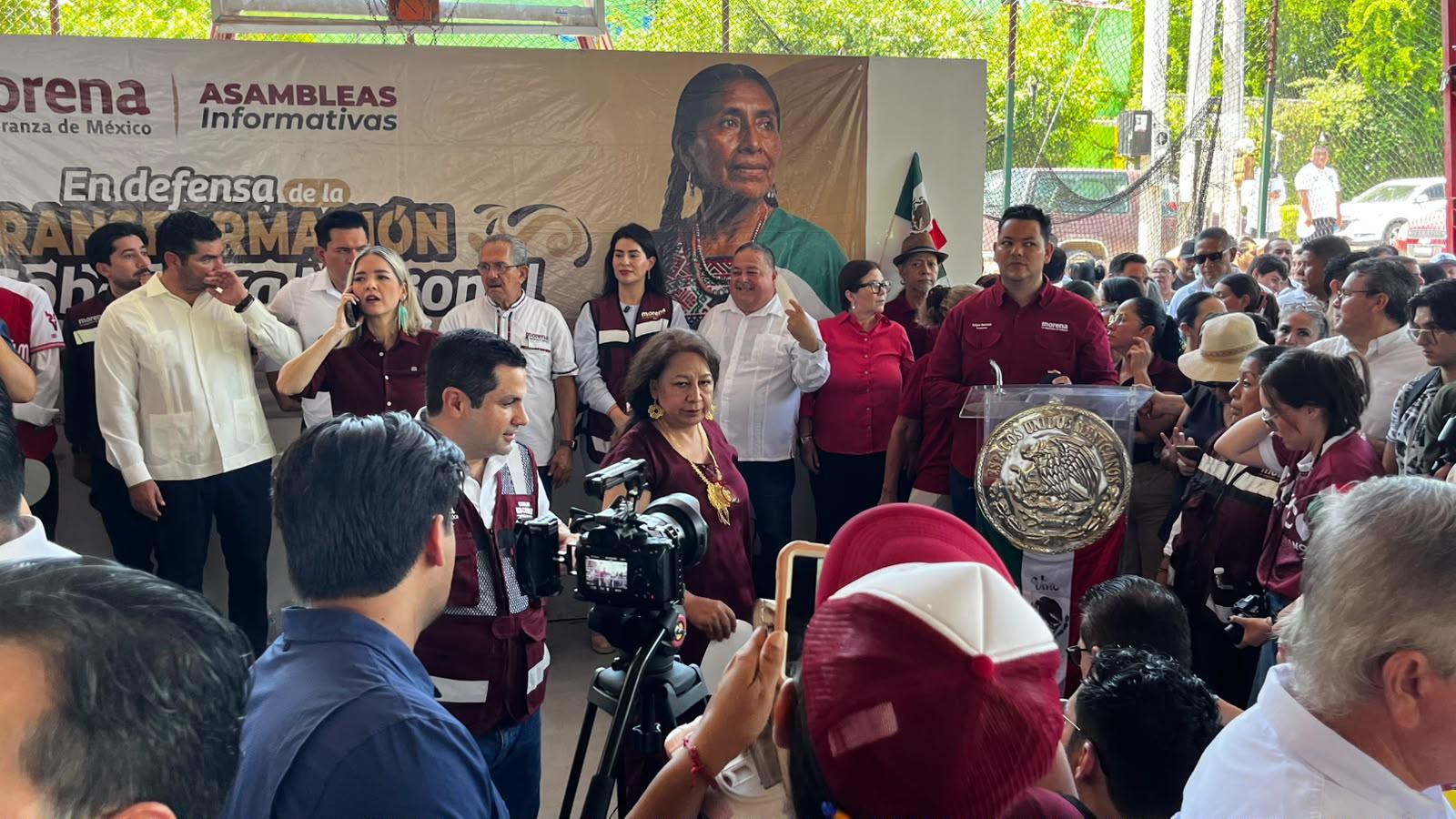 $!Pide Morena unidad y organización territorial durante asamblea en Mazatlán