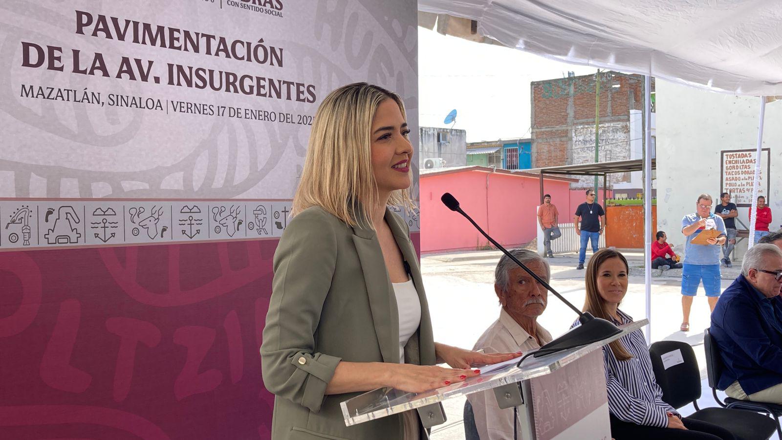 $!Inaugura Rubén Rocha Moya de forma oficial remodelación de la Avenida Insurgentes en Mazatlán